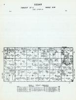 Cedar Township - Code Letter EA, Mitchell County 1960